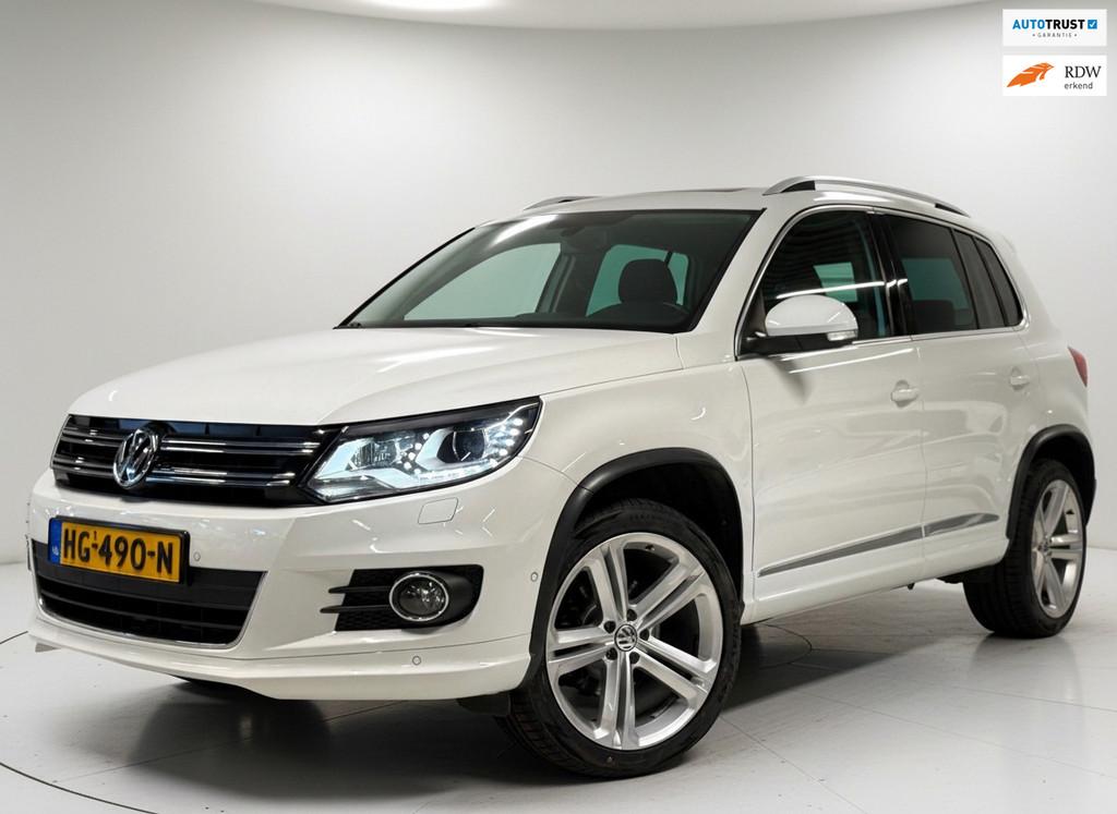 Volkswagen Tiguan 1.4 TSI R-Line Edition|Pano|Automaat|Trekh, 4 cilinders, 150 pk, Wit, Origineel Nederlands