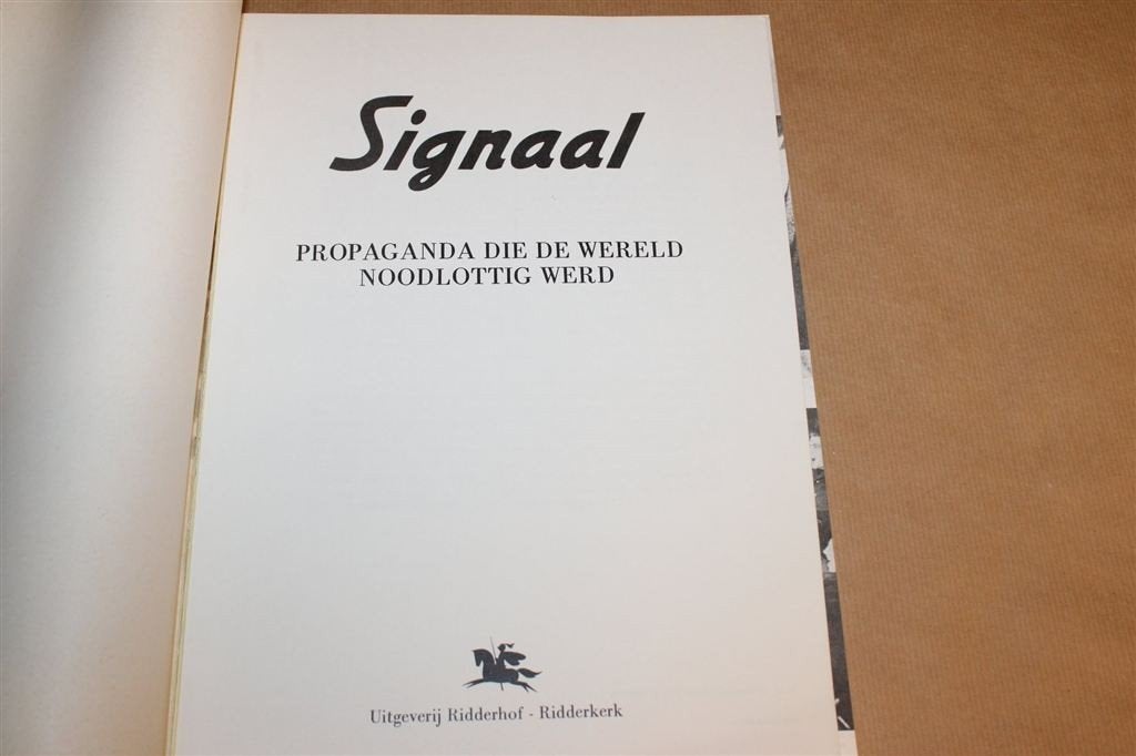 Signaal — Duitse Oorlogspropaganda WOII, Vintage ca. 1950, Ophalen of Verzenden, Tweede Wereldoorlog, Gelezen, Overige onderwerpen
