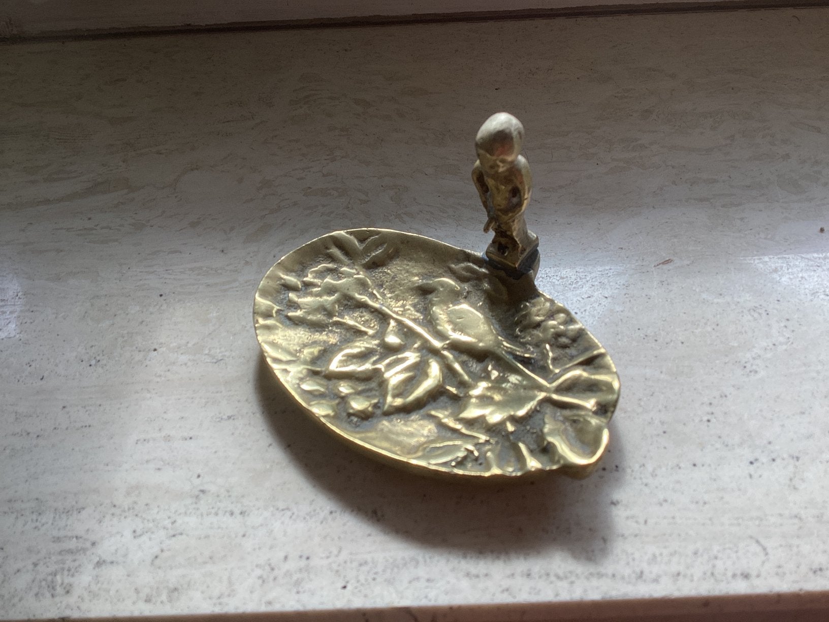 Brussel Manneke Pis // koper hoog 6x10 cm, Ophalen of Verzenden