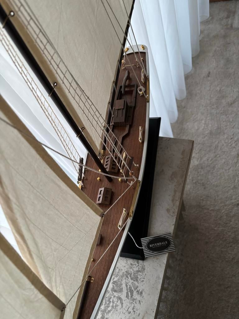 Groot Riverdale Model Zeilboot - 1.00 x 1.15 meter, Hobby en Vrije tijd, Modelbouw | Boten en Schepen, Zo goed als nieuw, Groter dan 1:32