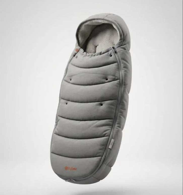 Cybex Gold Lava Grey voetenzak - Zo goed als nieuw, Kinderen en Baby's, Ophalen of Verzenden, Zo goed als nieuw, Overige merken