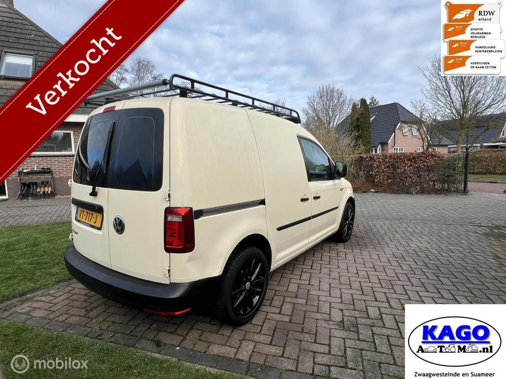 Nette VW Caddy 2.0 TDI/180pk Comfortline euro 6 bj2016 Marge, Auto's, Bestelauto's, Gebruikt, 4 cilinders, Origineel Nederlands