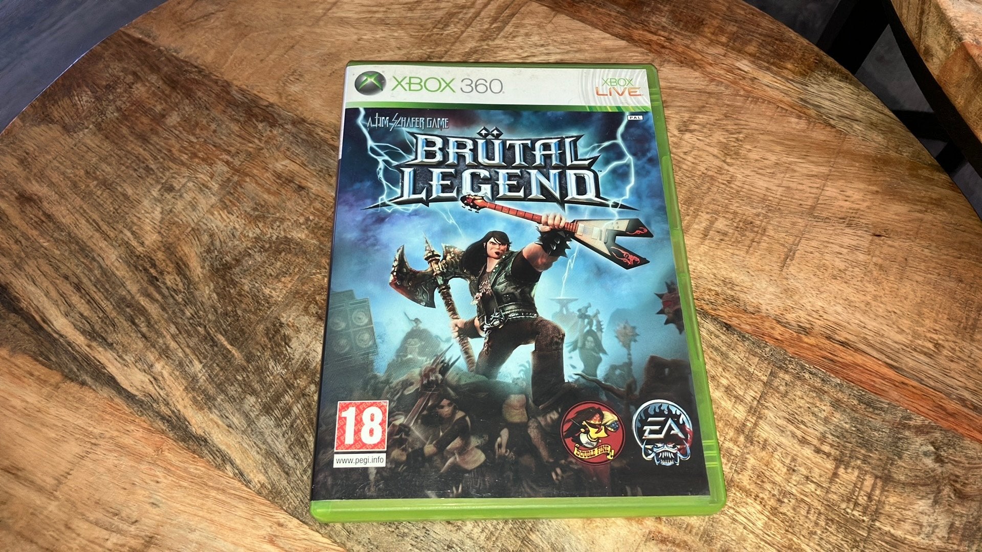 Brutal Legend Xbox 360, 1 speler, Ophalen of Verzenden, Zo goed als nieuw, Avontuur en Actie