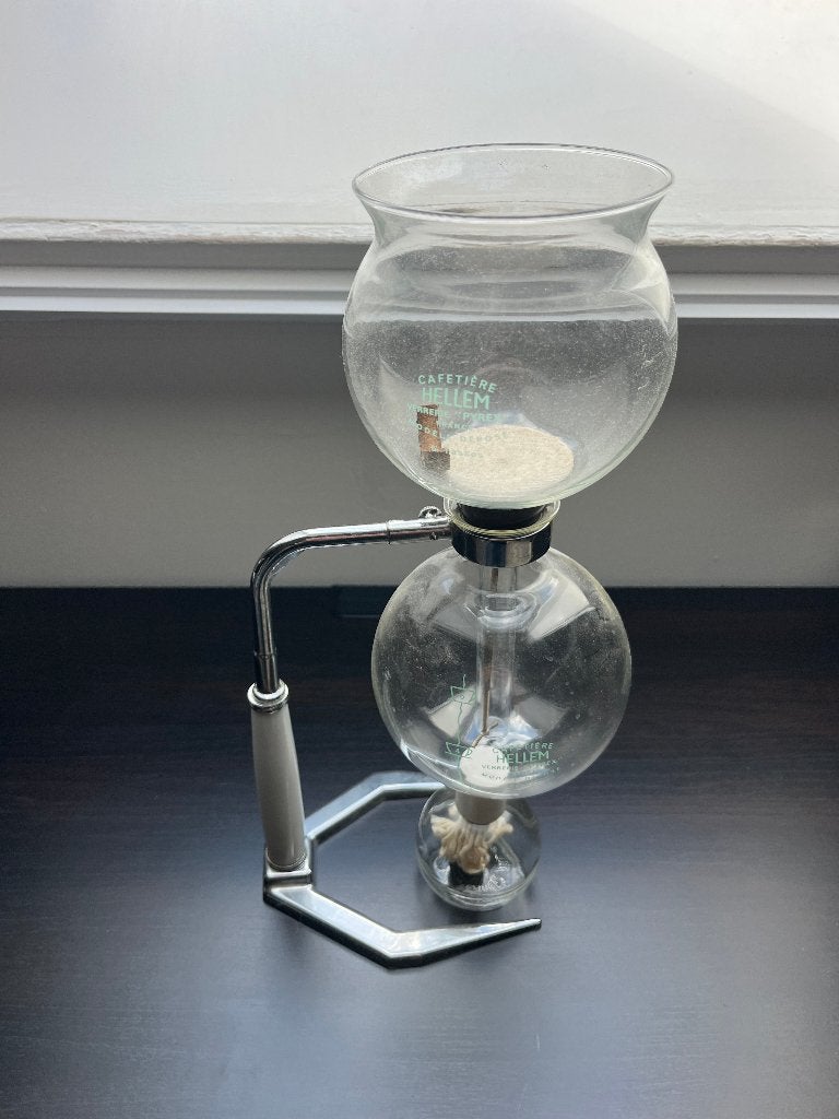 Vintage Cafetière - HELLEM, Pyrex, 6 koppen, Ophalen of Verzenden