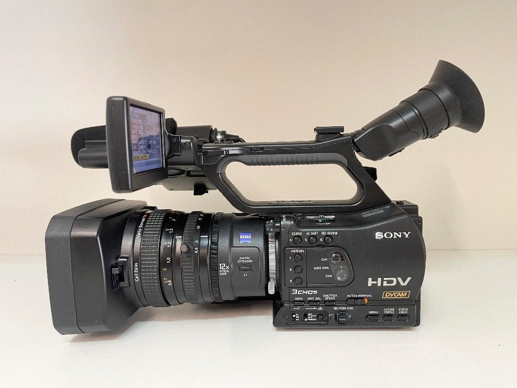SONY HVR-Z7E Veelzijdige professionele HDV/Mini DV camcorder, Mini dv, N, N, Ophalen of Verzenden