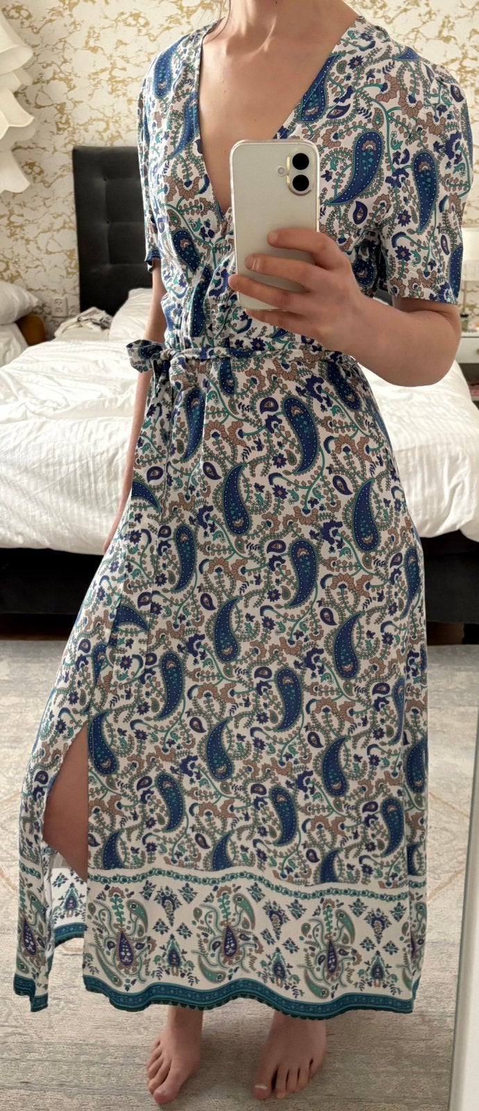 Nieuw jurk! Boho/hippie/Paisley. Maat S/M-36/38, Kleding | Dames, Meerkleurig, Nieuw, Ophalen of Verzenden, Maat 36 (S)