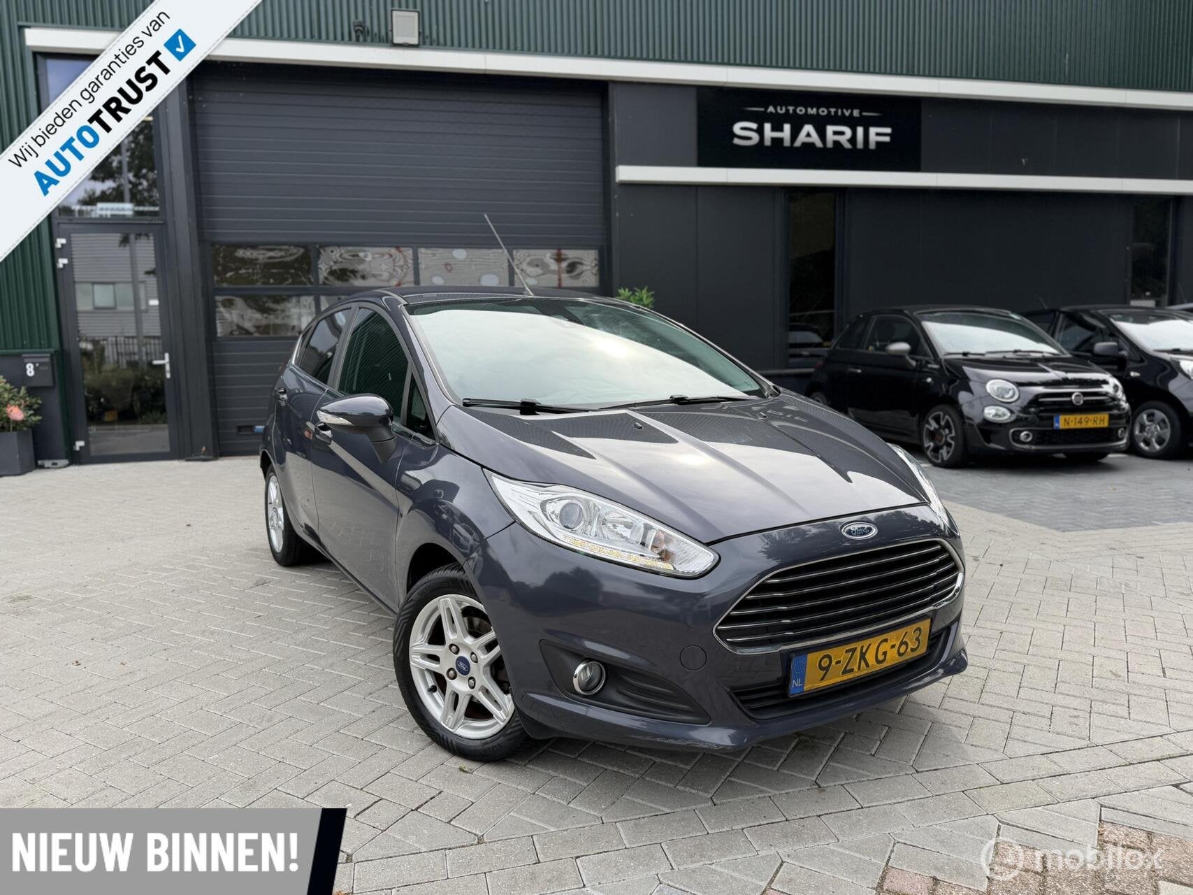 Ford Fiesta 1.0 EcoBoost Titanium Climate|PDC|Cruise|Navi|NL, Auto's, Voorwielaandrijving, Euro 5, 101 pk, 23 km/l
