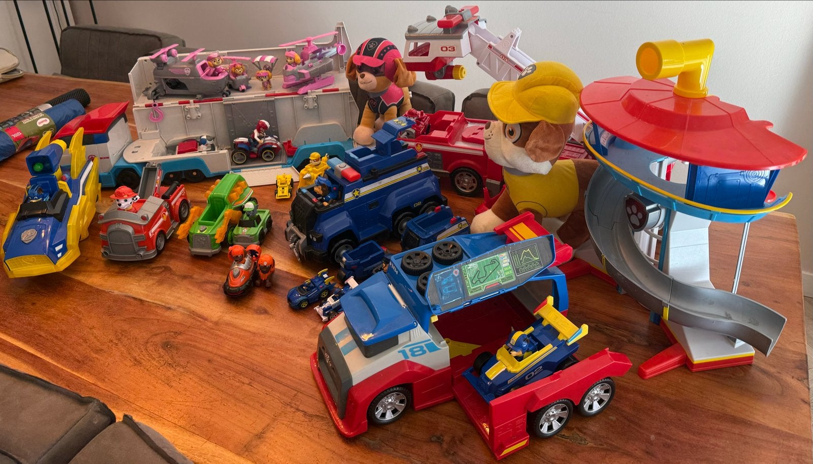 Grote Paw Patrol collectie!!!, Ophalen, Gebruikt, Jongen of Meisje