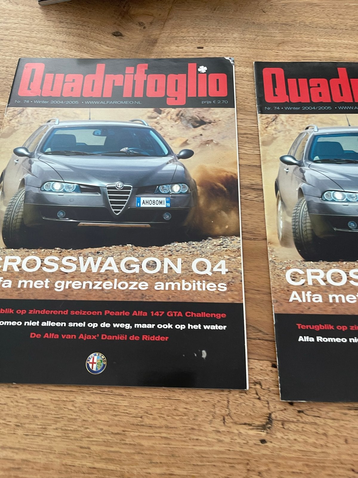 Quadrifoglio Magazine Nr. 74 - Winter 2004/2005, Ophalen of Verzenden, Zo goed als nieuw, Alfa Romeo