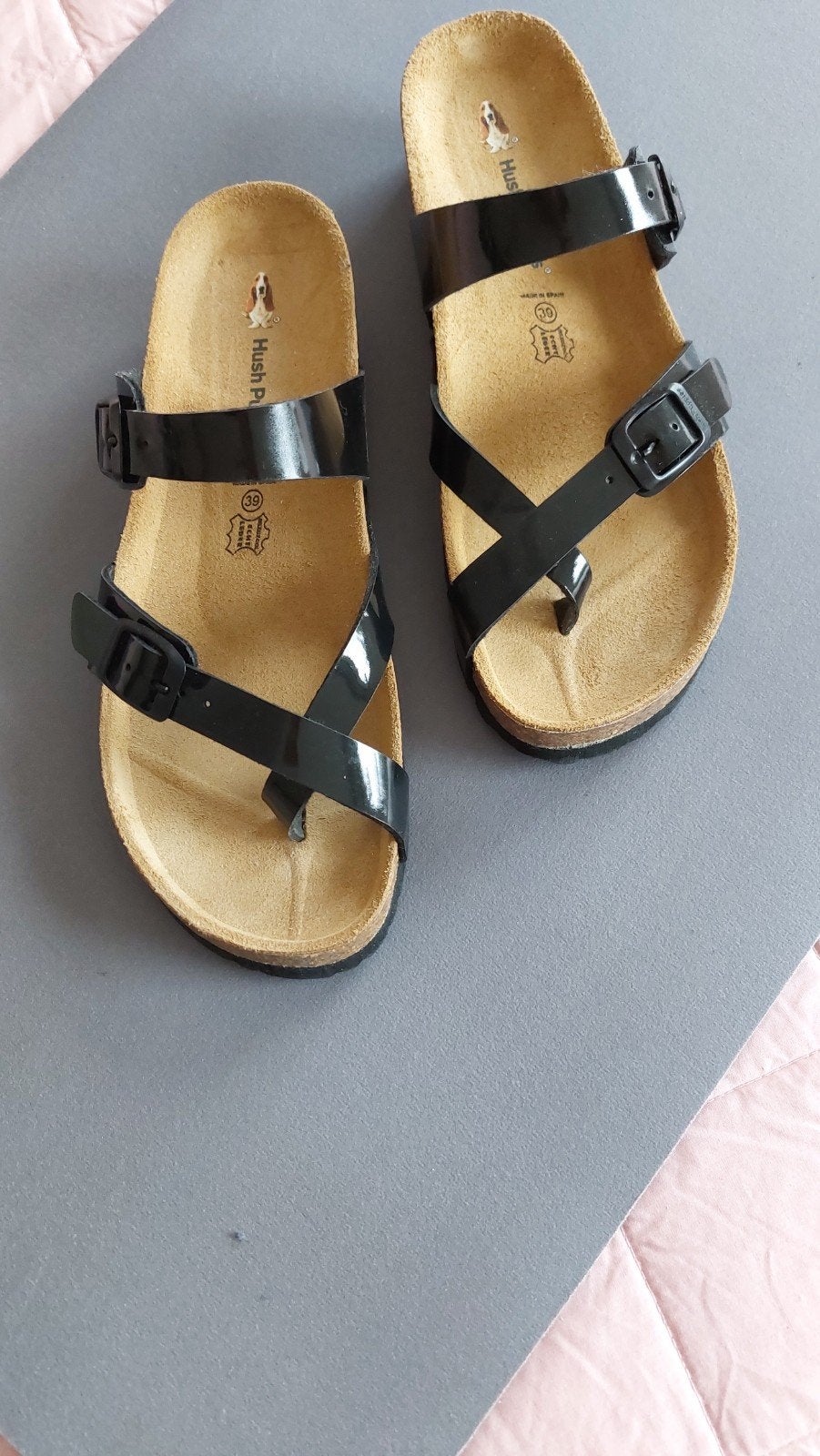 nieuwe Hush Puppies mt.39, Ophalen, Zwart, Nieuw, Sneakers of Gympen