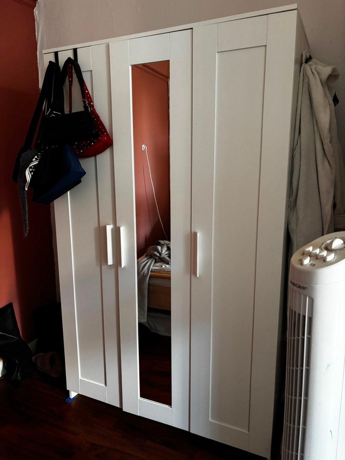 Ikea Brimnes kledingkast, Huis en Inrichting, Kasten | Kledingkasten, Ophalen, Gebruikt, 100 tot 150 cm, 150 tot 200 cm