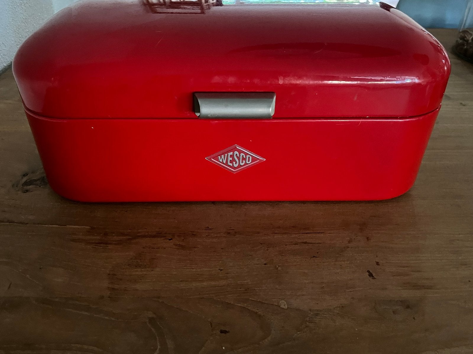 Wesco broodtrommel, Huis en Inrichting, Keuken | Keukenbenodigdheden, Ophalen, Gebruikt, Metaal, Broodtrommel