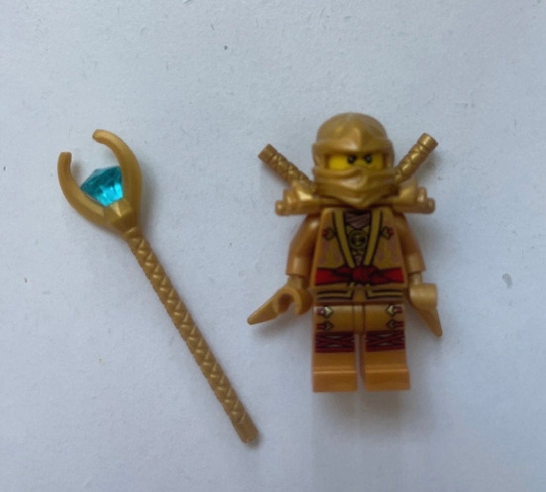 Ninjago golden power kai figuur., Ophalen of Verzenden, Zo goed als nieuw, Overige merken