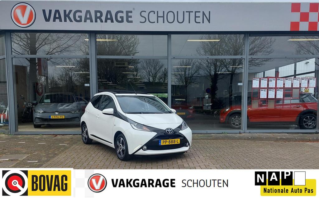 Toyota Aygo 1.0 VVT-i x-pose | Apple Carplay |Cabrio dak, Auto's, Voorwielaandrijving, Stof, Gebruikt, Euro 6
