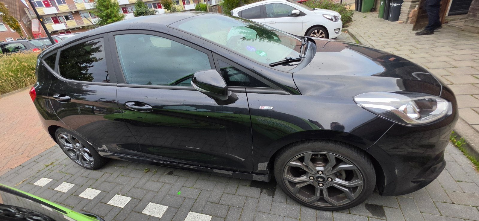 Ford Fiësta 1.0 Ecoboost 95pk 5dr 2020 Zwart, Auto's, Voorwielaandrijving, 580 kg, 1064 kg, Handgeschakeld