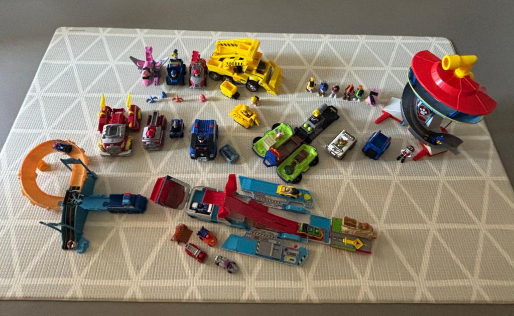 Grote collectie Paw Patrol speelgoed: voertuigen, figuren &, Ophalen, Gebruikt, Jongen of Meisje