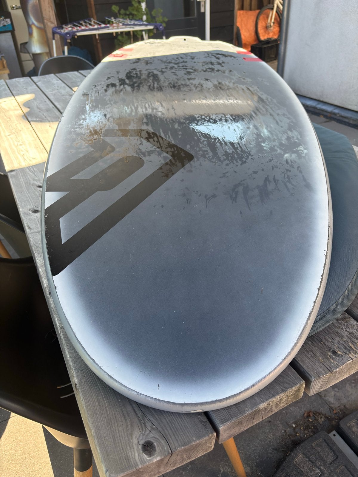 Fanatic JAG 108 Freerace Windsurfboard, Watersport en Boten, Windsurfen, Ophalen, Met voetbanden, Gebruikt, Minder dan 250 cm