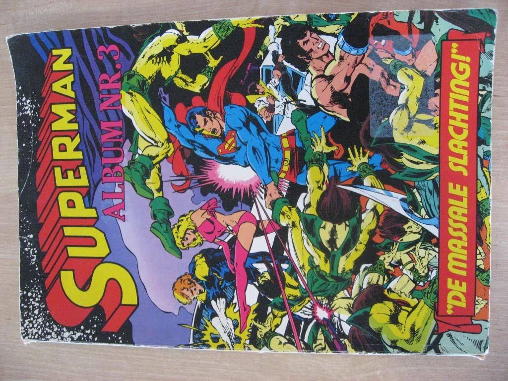 Superman. Album Nr 3. De massale slachting., Boeken, Strips | Comics, Europa, Ophalen of Verzenden, Gelezen, Eén comic