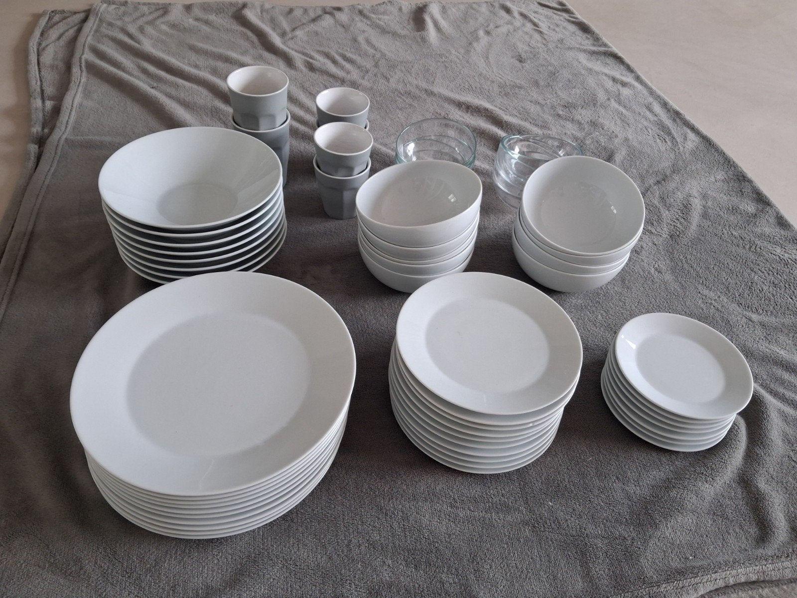IKEA 365+ servies - Compleet pakket. Alles in één koop teab., Ophalen, Gebruikt, Keramiek, IKEA