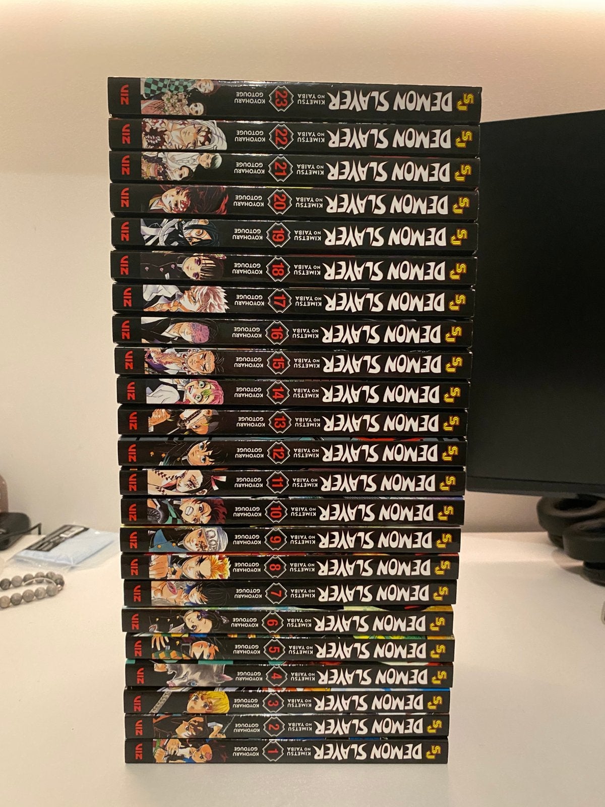 Demon Slayer manga 1-23, Boeken, Strips | Comics, Eén comic, Ophalen of Verzenden, Zo goed als nieuw, Japan (Manga)