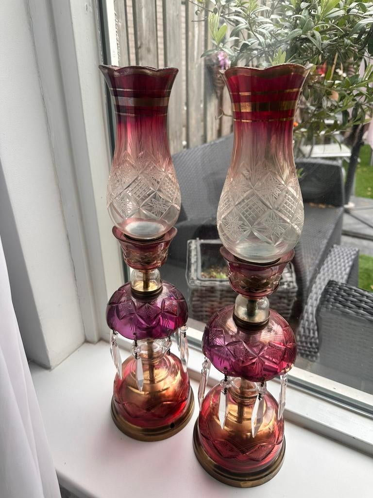 Heel mooie Iranese kandelaars, Antiek en Kunst, Antiek | Vazen, Ophalen of Verzenden