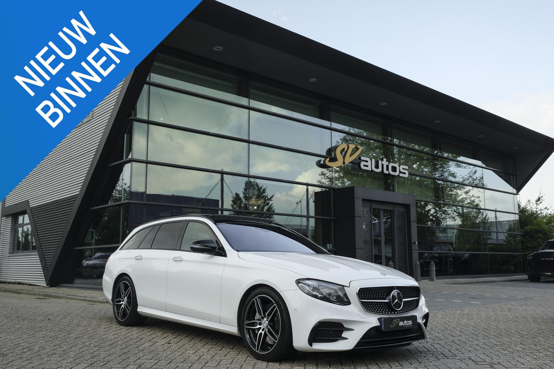 Mercedes-Benz E-klasse Estate E53 AMG 435pk 4MATIC Panoramad, Automaat, 435 pk, Gebruikt, Wit