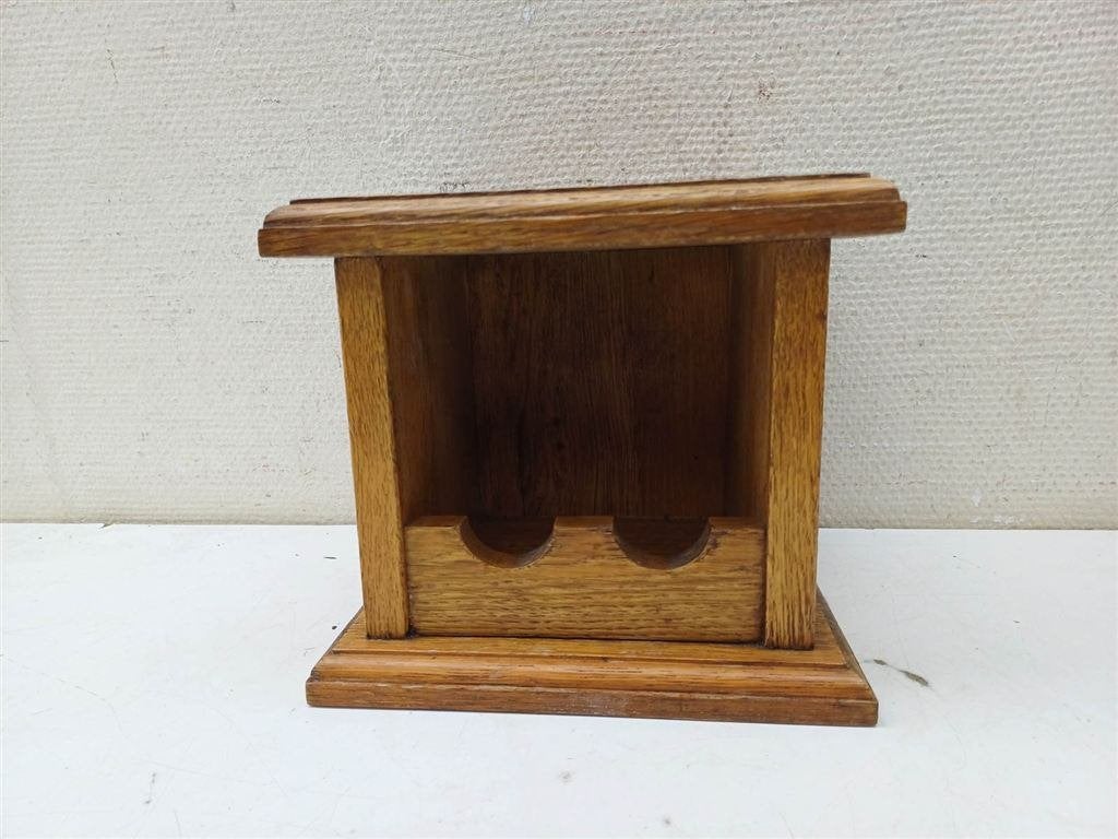 Houten voetenstoof 39773, Minder dan 50 cm, Gebruikt, 125 cm of meer, Ophalen of Verzenden