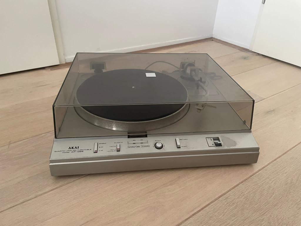 Akai AP-Q55 Direct Drive Platenspeler, Audio, Tv en Foto, Platenspelers, Ophalen, Gebruikt, Pitch-regelaar, Platenspeler