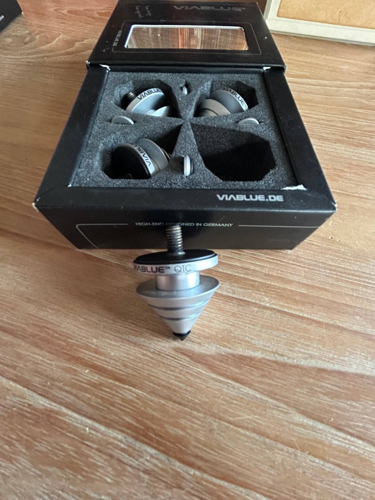Viablue QTC spikes 6mm small disc, Ophalen of Verzenden, Gebruikt
