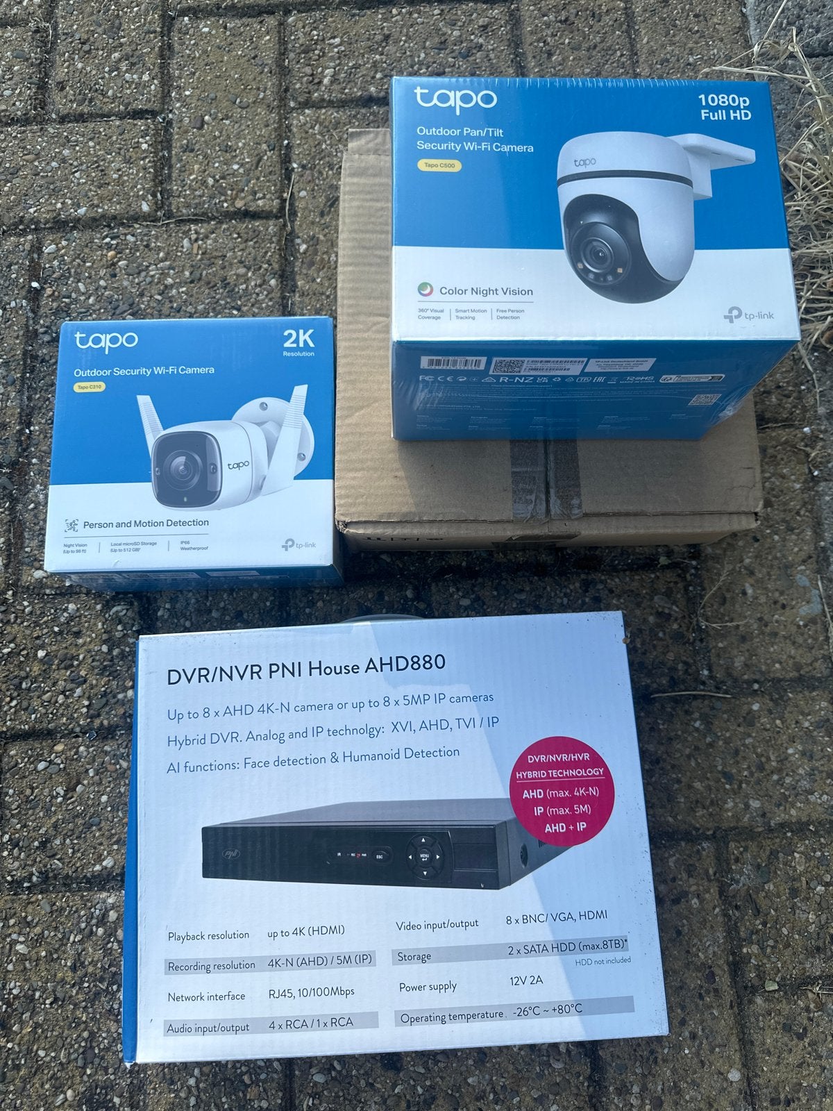 Tapo Beveiligingscamera's en DVR/NVR Systeem, Ophalen of Verzenden, Nieuw, Buitencamera