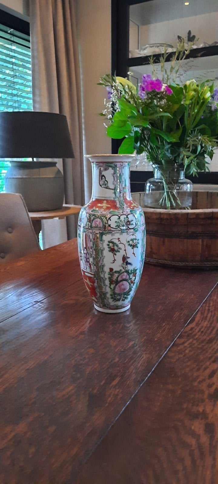 mooie Chinese vaas, Antiek en Kunst, Ophalen of Verzenden