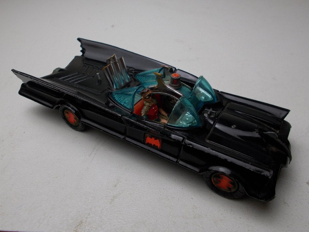 1966 Corgi Toys 267 BATMOBILE + FIGUURTJES! I.z.g.st! (-E-)