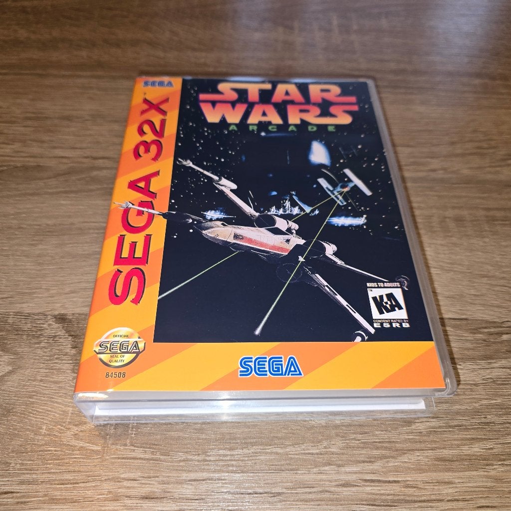 Star Wars Arcade Sega 32X Game Case (2), Verzenden, 1 speler, Zo goed als nieuw, Vanaf 3 jaar