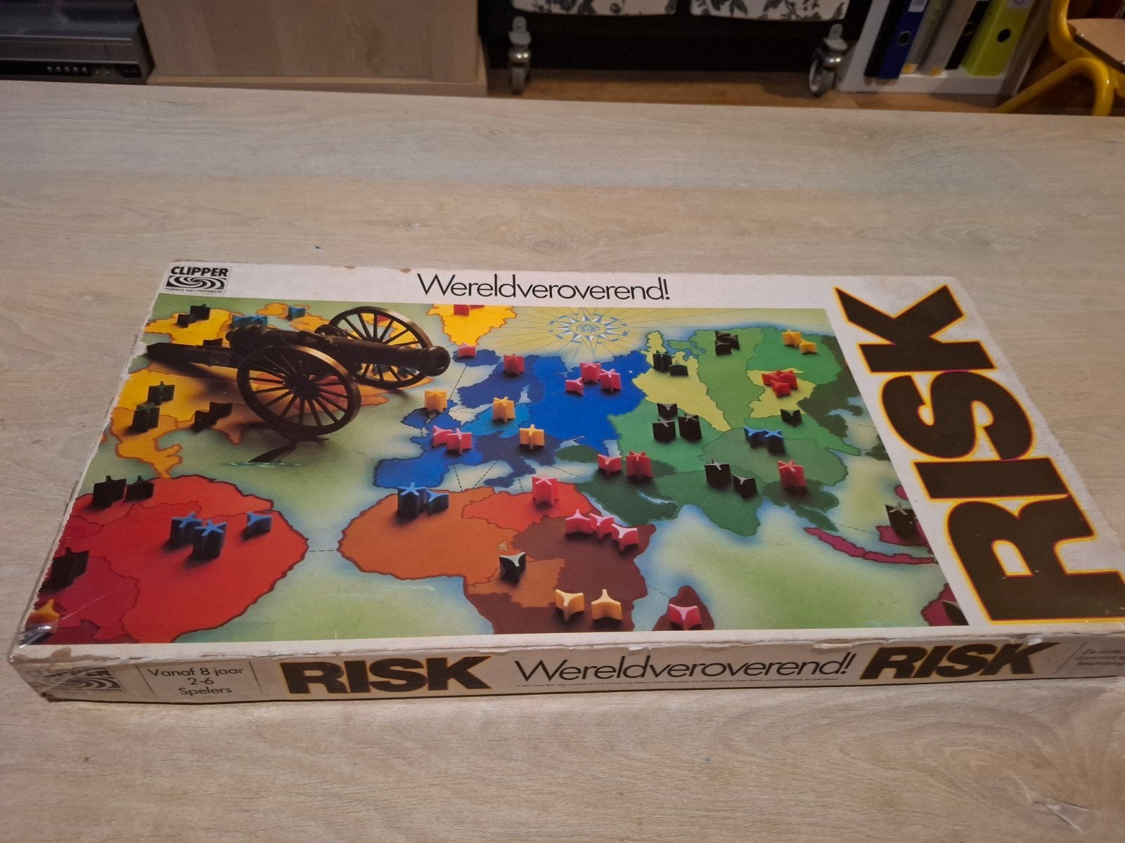 Risk Wereldveroverend Bordspel - Klassieke Strategie, Gebruikt, Ophalen of Verzenden, Postbus 300, 3100 AH Schiedam, Nederland
