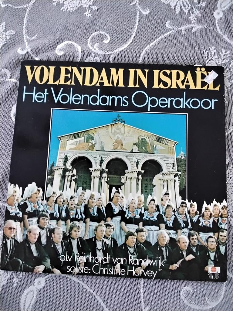 Lp Volendams Operakoor in Israël, Ophalen of Verzenden, Zo goed als nieuw, Vocaal, 12 inch