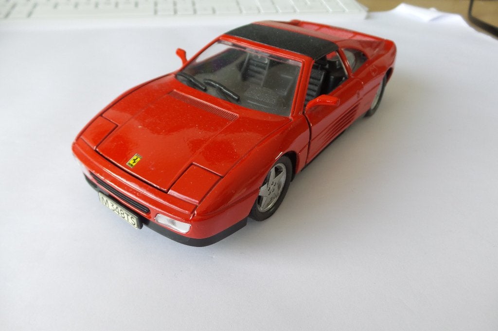 Ferrari 348 TS Welly 1/24, Ophalen of Verzenden, Zo goed als nieuw, Auto, Welly
