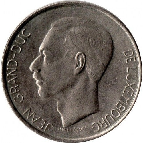 Luxemburg, 1 franc uit 1981, Ophalen of Verzenden, Overige landen, Losse munt