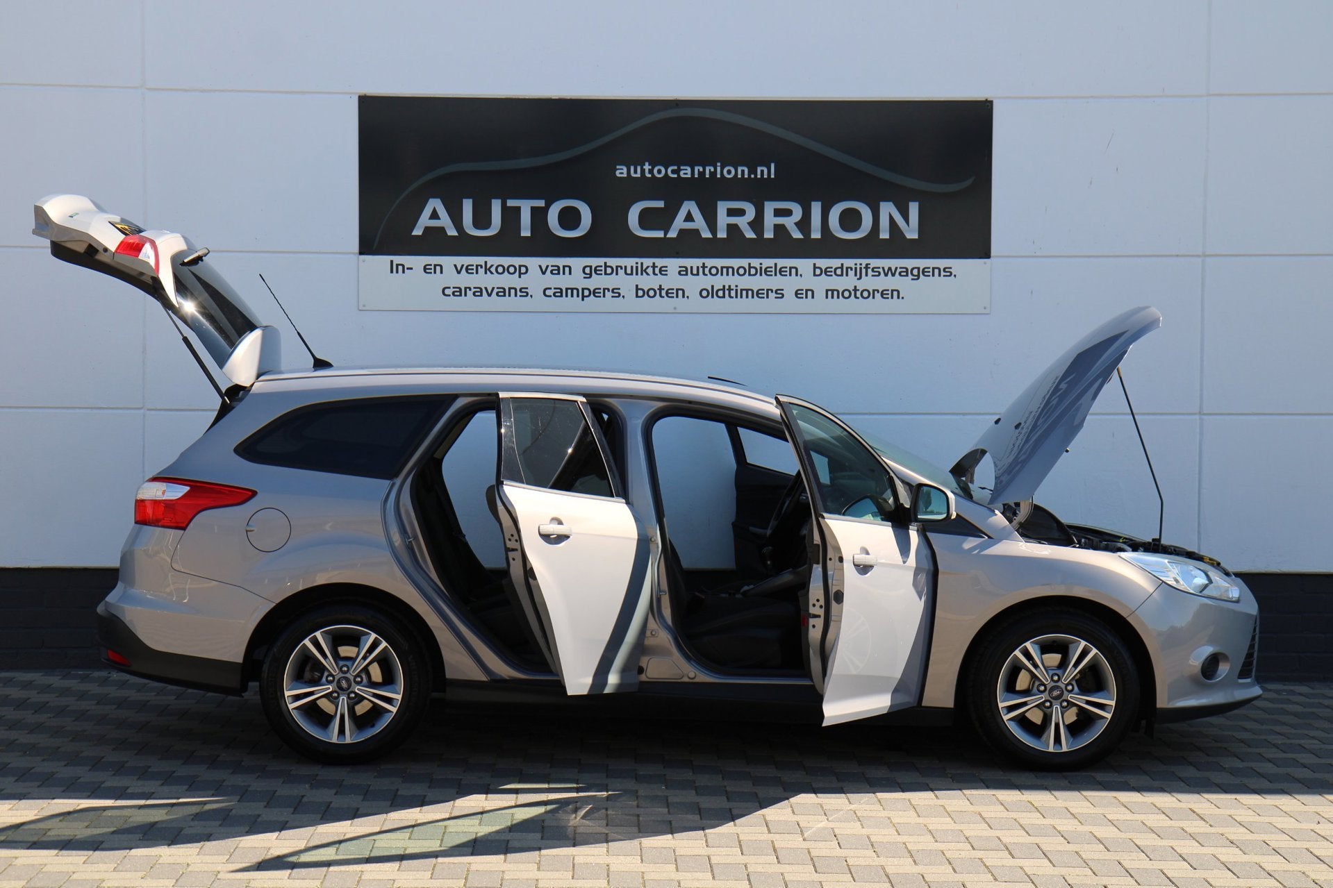 Ford Focus Wagon 1.0 EcoBoost Edition Navi Cruise Airco NAP, Auto's, Euro 5, Gebruikt, Zwart, Origineel Nederlands