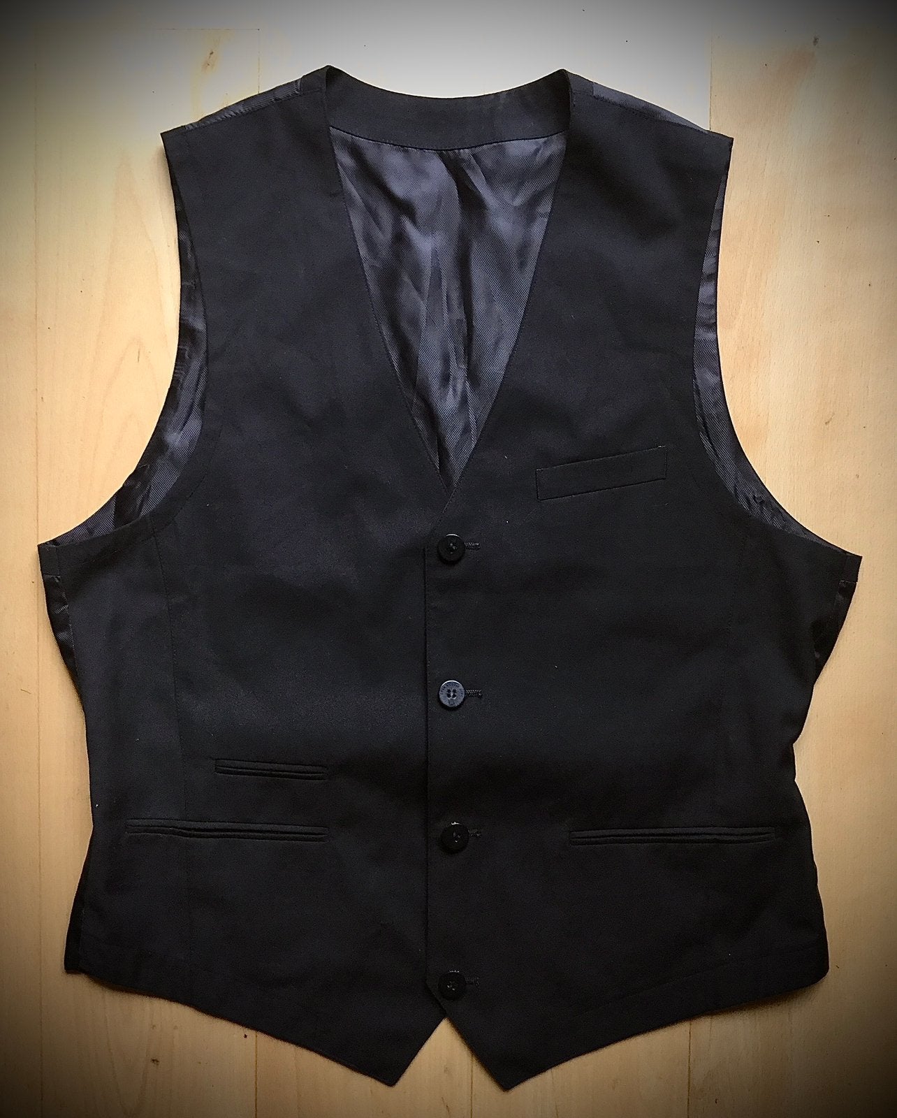 Soho design gilet / vestje zwart 52, Ophalen of Verzenden, Zo goed als nieuw, Maat 52/54 (L), Zwart