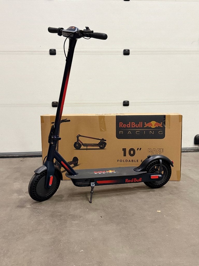 Red Bull Racing 10" Race Opvouwbare E-step - Nieuw in doos, Ophalen, Nieuw, Elektrische step (E-scooter), Red Bull Racing