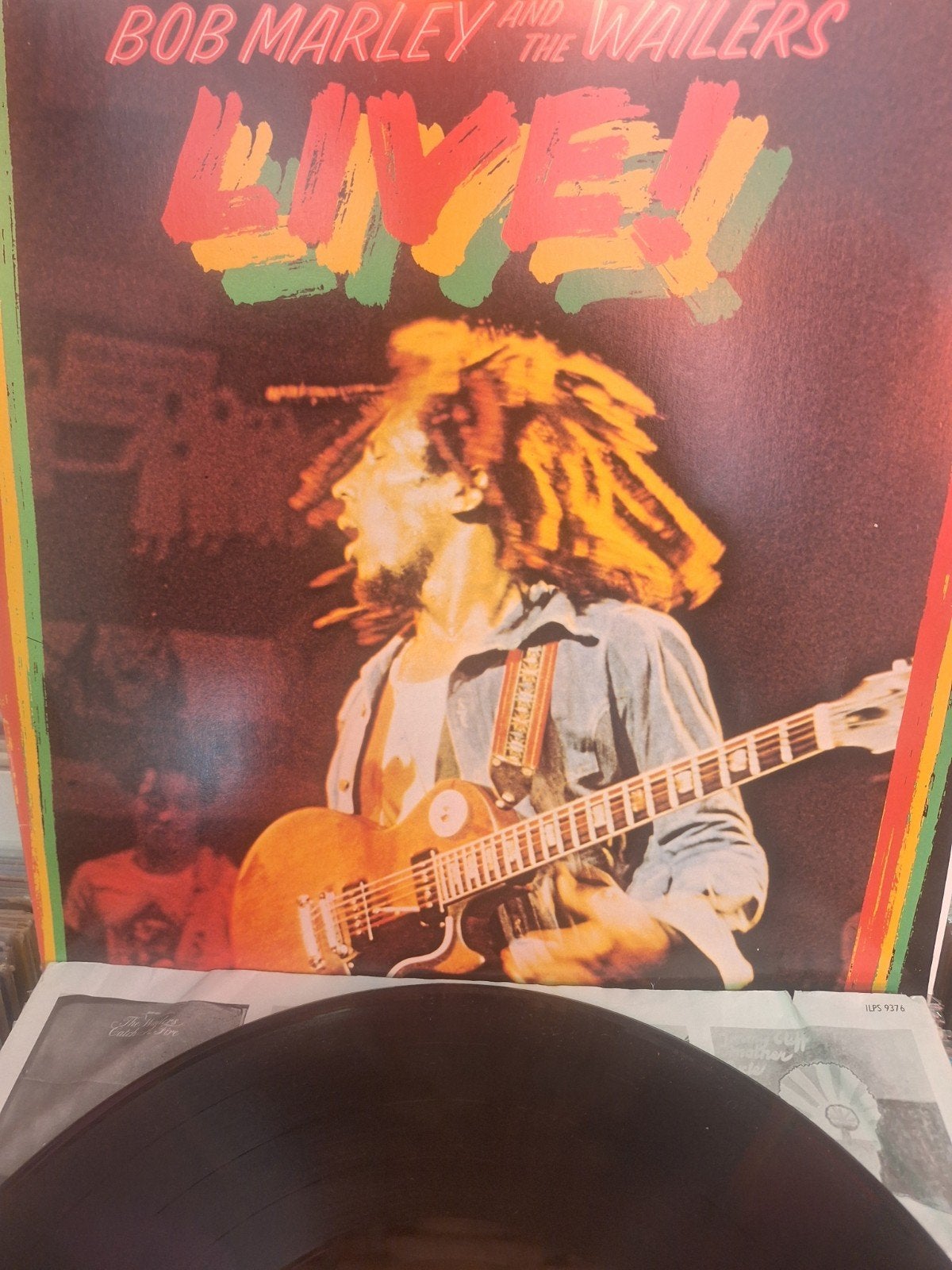 Bob Marley and the Wailers Live! LP + poster, Cd's en Dvd's, Verzenden, Zo goed als nieuw, 12 inch, Inclusief binnenhoes
