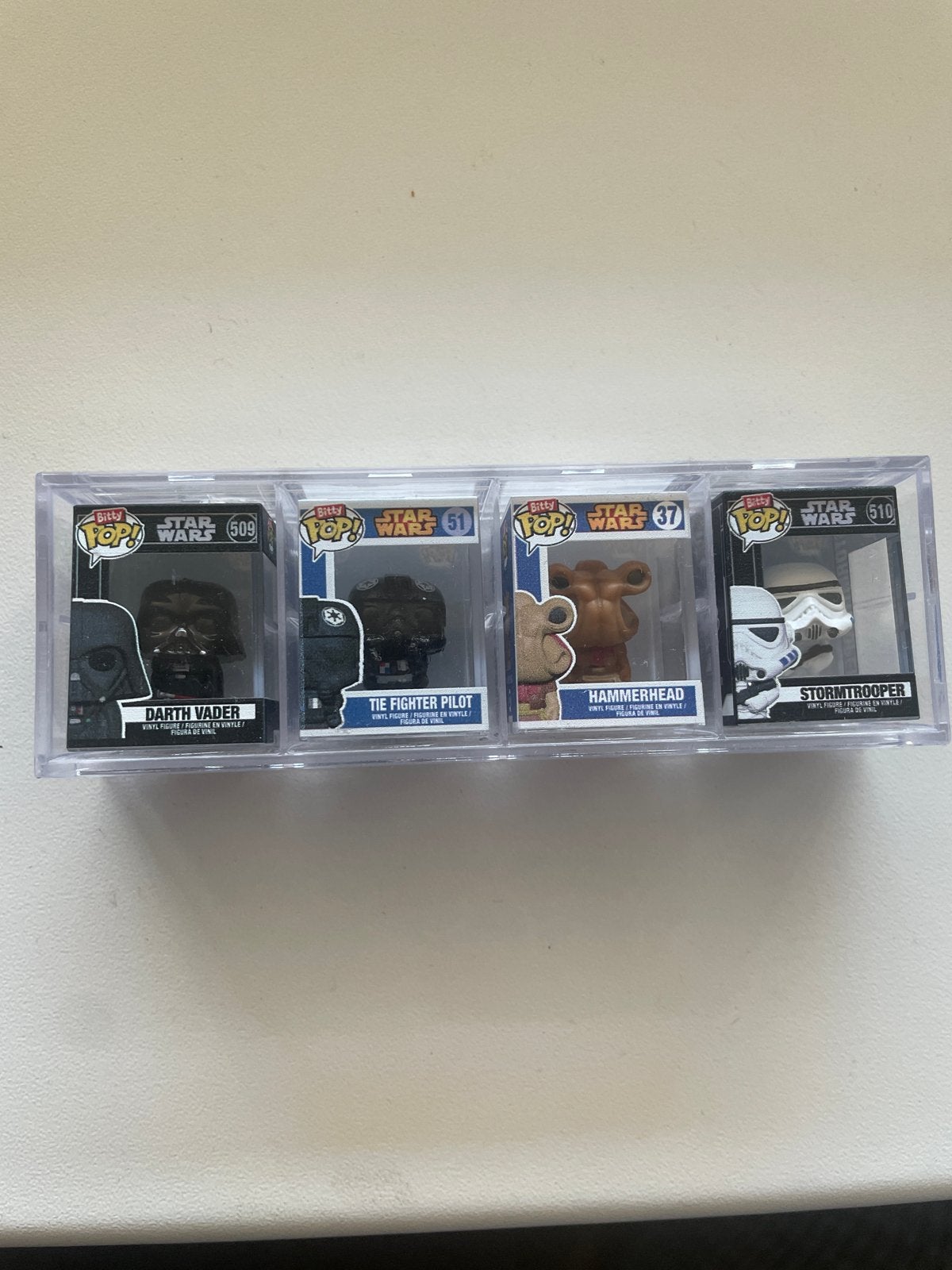 Funko Pop! Star Wars Mini's met display, Ophalen of Verzenden, Zo goed als nieuw