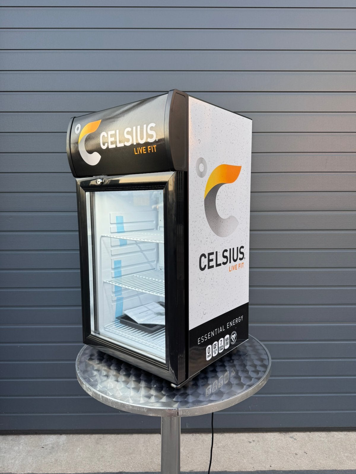 Celsius energy led koelkast 42 liter nieuw !, Minder dan 50 cm, Zwart, Nieuw, Ophalen of Verzenden