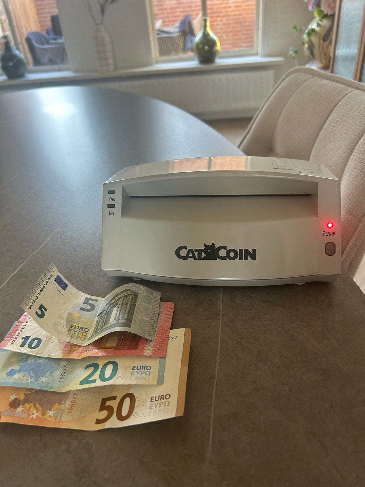 Werkende Catcoin MD50 Eurotester met originele voeding, Computers en Software, Office-software, Ophalen of Verzenden