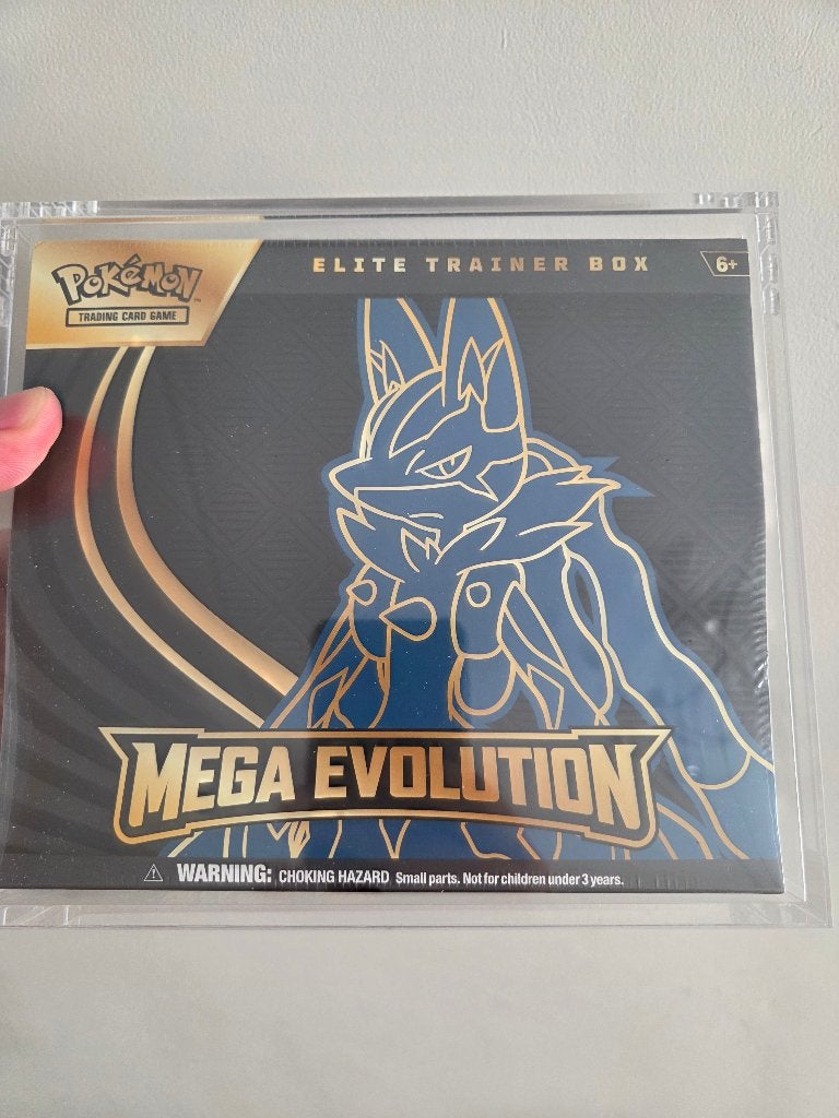 Mega evolutions lucario etb elite trainer box, Ophalen of Verzenden, Nieuw