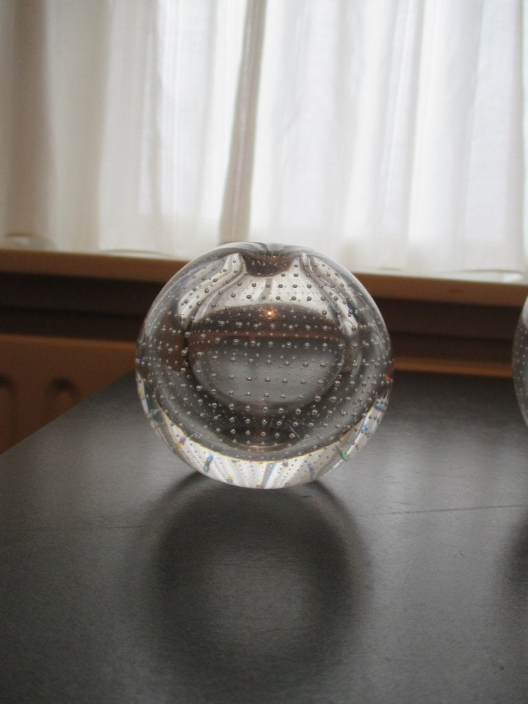 Leerdam glazen spijker bol., Ophalen of Verzenden