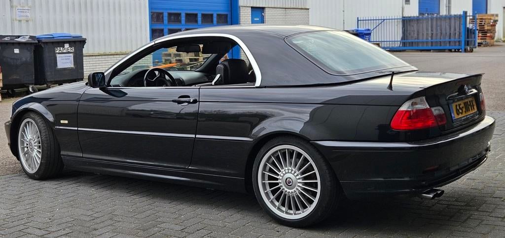 BMW 320Ci Aut. Youngtimer/ Hardtop/ inruil mogelijk., Auto's, BMW, Euro 5, Achterwielaandrijving, Zwart, Cabriolet