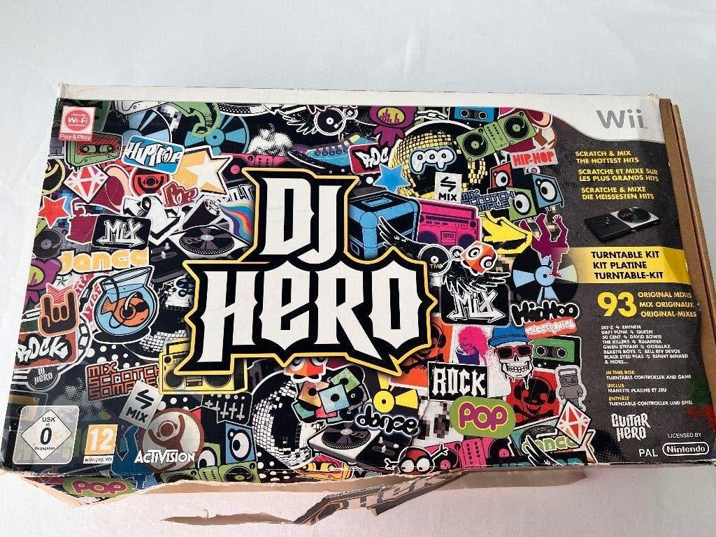 DJ Hero Wii + Turntable Controller | Nieuw in seal, Ophalen, Muziek, 1 speler, Nieuw
