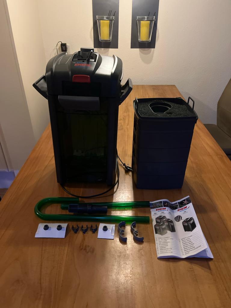 EHEIM Professionel 3 600 (type 2075), Zo goed als nieuw, Eheim, Filter, Inclusief toebehoren