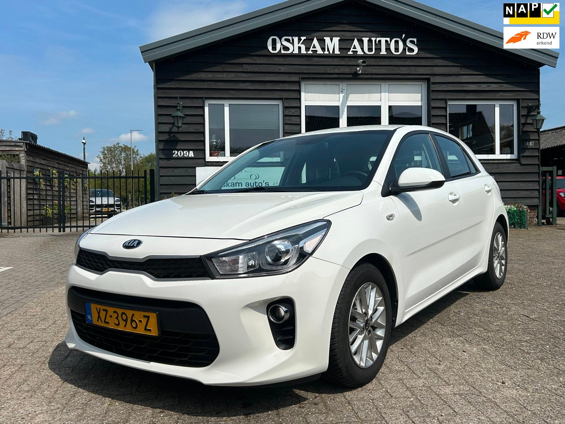 Kia Rio 1.0 TGDI DynamicLine Automaat, 5-drs incl. BTW, 450 kg, Gebruikt, Euro 6, 1095 kg